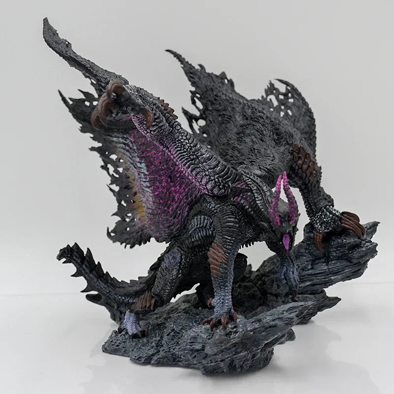 22cm Monster Hunter World Kirin Anime Figure Capcom Builder Creator's Model Glavenus/Dinovaldo/Velkhana Action Figure Doll Toys