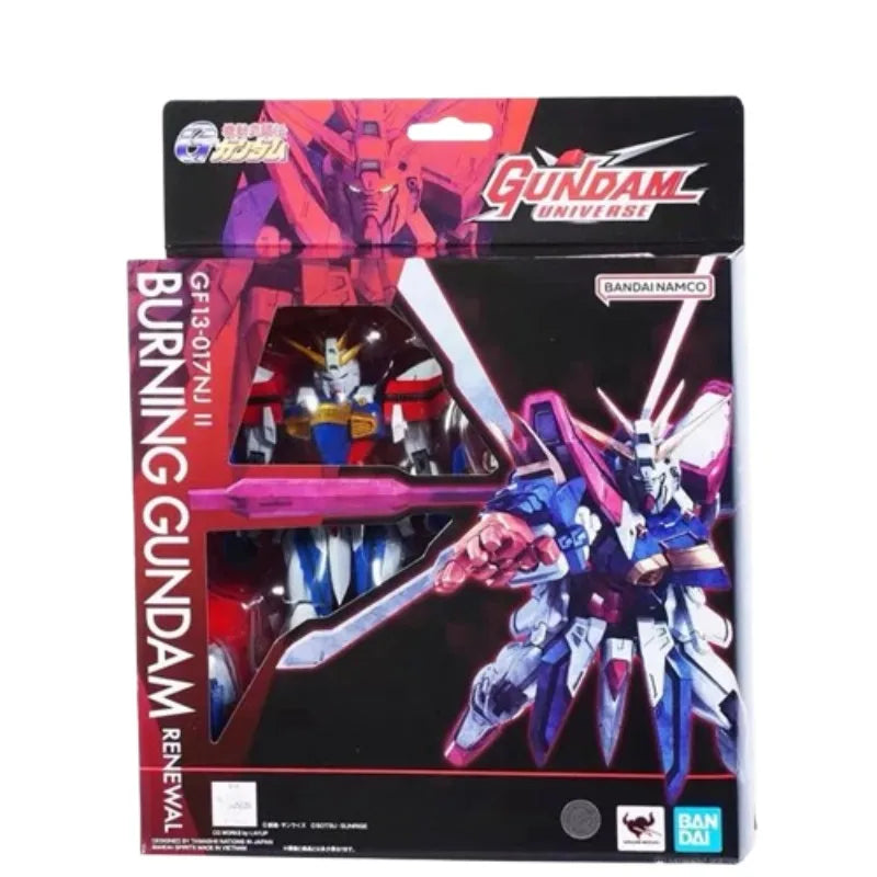 Bandai Gundam Universe Burning God Gundam Renewal GF13-017NJ II G Mecha Mobile Fighter Action Figure Completed Toy Robot