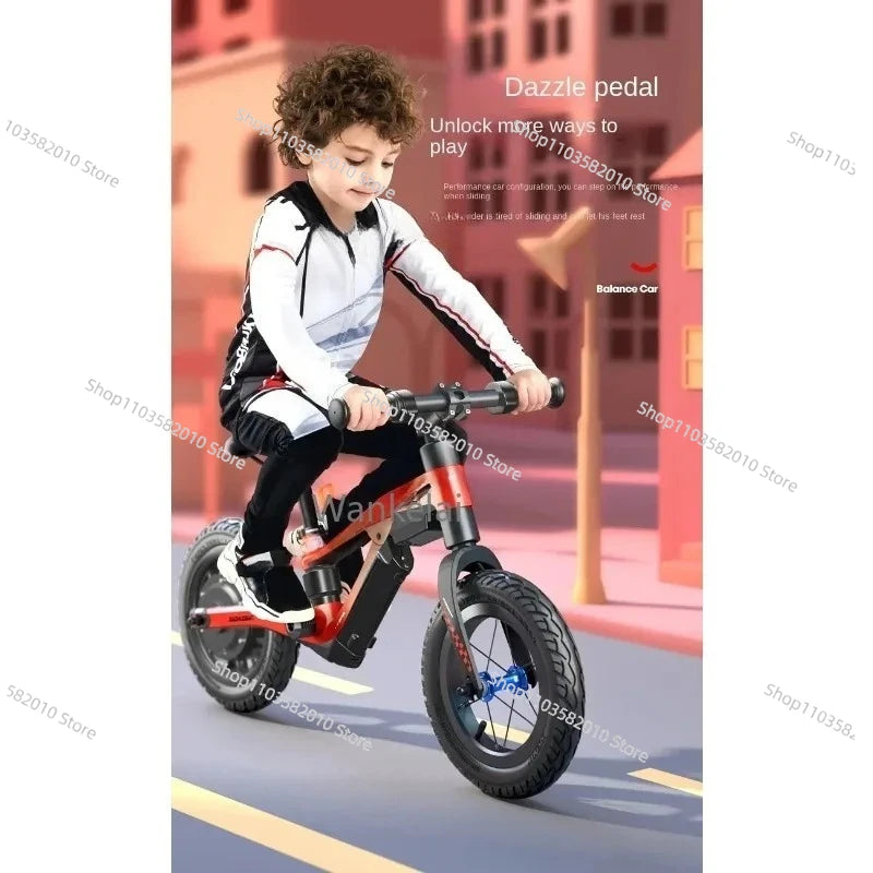 24V 250W 2.5Ah Lithium Battery Powered Children Riding cycle 12inch Electric Kids Balance Dirt Bike