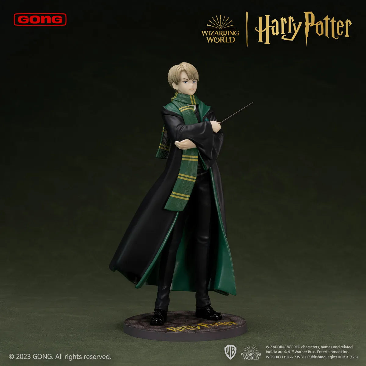 GONG Harry Potter Magic Era Malfoy Snape Harry Potter Ron Weasley Hermione Granger Action Figurine Collection Gift Desktop Decor