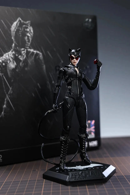 Original 1/12 LPZZ U-P-Finegures Catwoman Batman Arkham Knight Action Figures Model Collectible Model Toy Gift