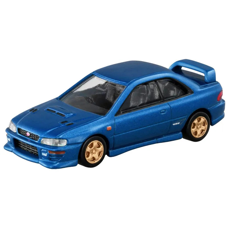 Original TAKARA TOMY Tomica Premium No.30 Subaru Impreza WRX Type R STi Version 1/61 Diecast Alloy JDM Model Car with Working Su