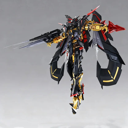 Hg 1/144  Astray Gold Frame Assembly Model Kit Action Figures With Flight Pack Weapons Set Desktop Ornament Gift Collection Toys