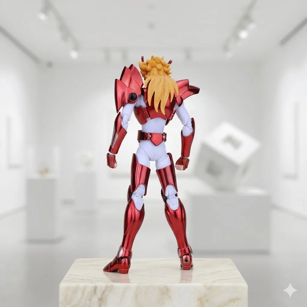 【In Stock】 Saint Seiya MST Asgard Eta Benetnasch Mime Red Lyre Myth Cloth EX Metal Armor Diecast Action Figure
