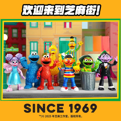 BLOKEES Sesame Street Block Doll Magic Edition Can Pose and Be Used As A Desktop Decoration To Give Friends Birthday Gifts