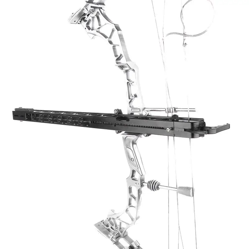 Powerful Compound Bow Metal Shooting Catapult Continuous Fire Magazine Steel Ball  for Right Hand  Single String Bow