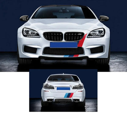 1M Pesonalized Car Sticker ThreeColored For Germany Italy French Russia National Flag Sticker Body Vinyl Decal  Styling Stickers