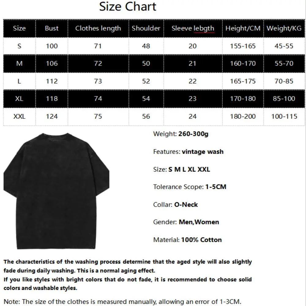 Game Resident Evil Karl Heisenberg Printed Tshirt Men Women Street Cotton T-shirts Oversized Retro T Shirt Harajuku Washed Tees