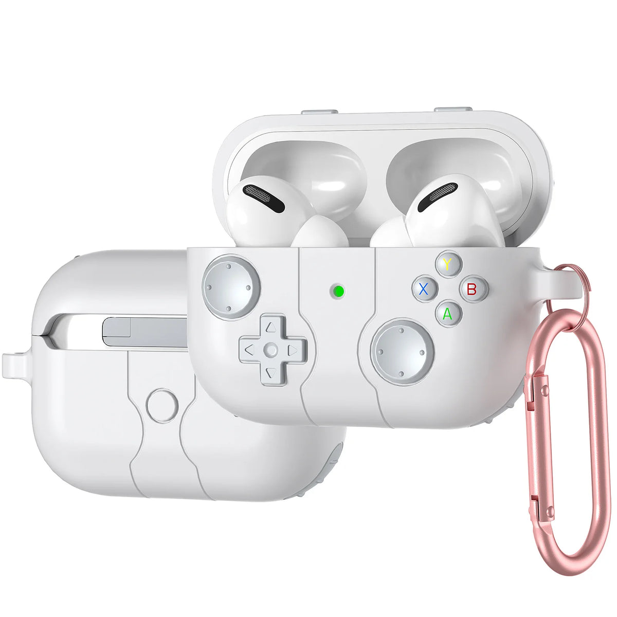 Classic Game Case for Apple Airpods 4/Pro 3/Pro 2 Cases Soft Silicone Funny Case Cover with Cleaning Kit For AirPods 4/Pro 3/Pro