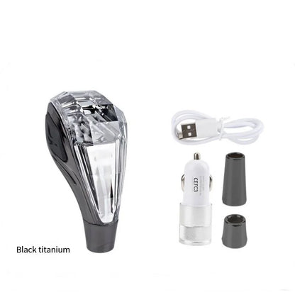 Crystal Shift Knob LED Seven Colors Suitable for 8-10-12MM Diameter 5-Speed/6-Speed Suitable for Toyota/Lexus/Mitsubishi/Honda