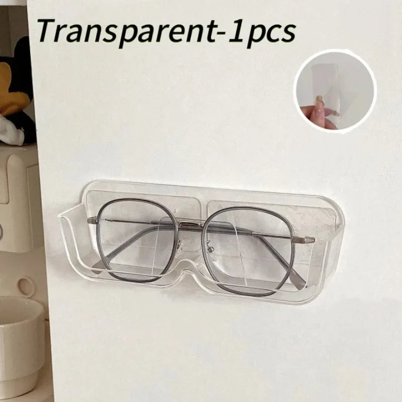 Eyeglasses Organizer Rack Wall Mounted Sun-glasses Display Holder Wardrobe Decoration Storage Box Sunglass Organizer