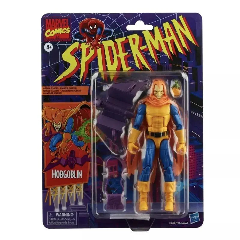 Special Offer Hasbro MARVEL LEGENDS Spider-Man Retro Card, Hobgoblin Figure