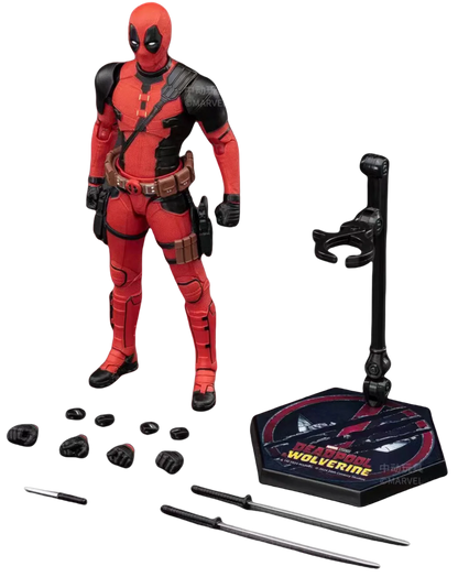 ZD Toys Deadpool & Wolverine Action Figure Deadpool 3 Movie Figure Toy Deadpool & Friend Collection Mode Statue Christmas Toys