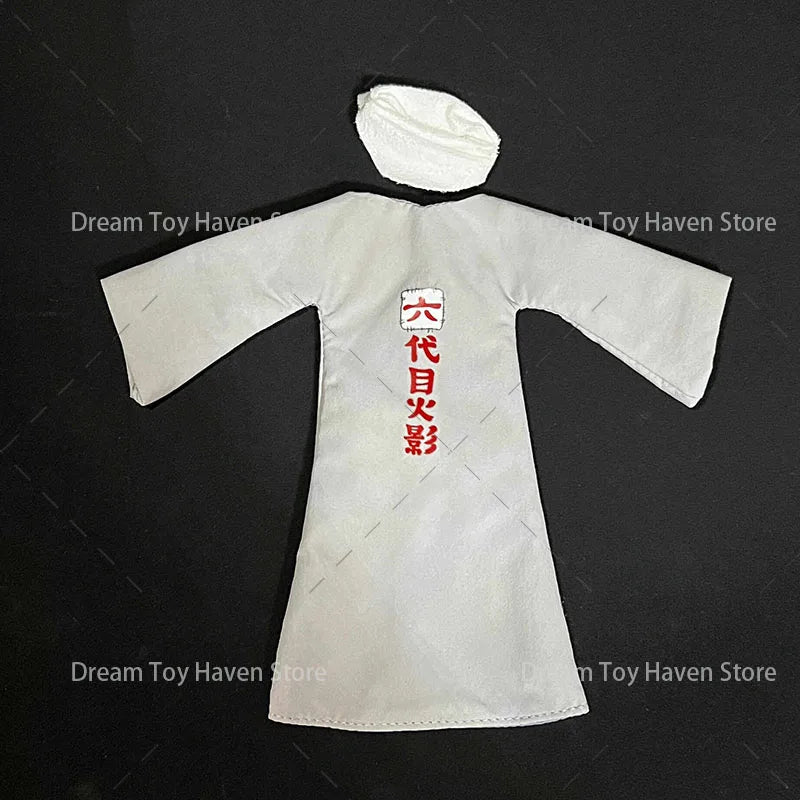 SHF 1/12 Scale Soldier Cloak Naruto Uzumaki Gown Sasuke Uchiha Jacket Ninja Martial Arts Uniform For 6Inch Action Figure Dolls