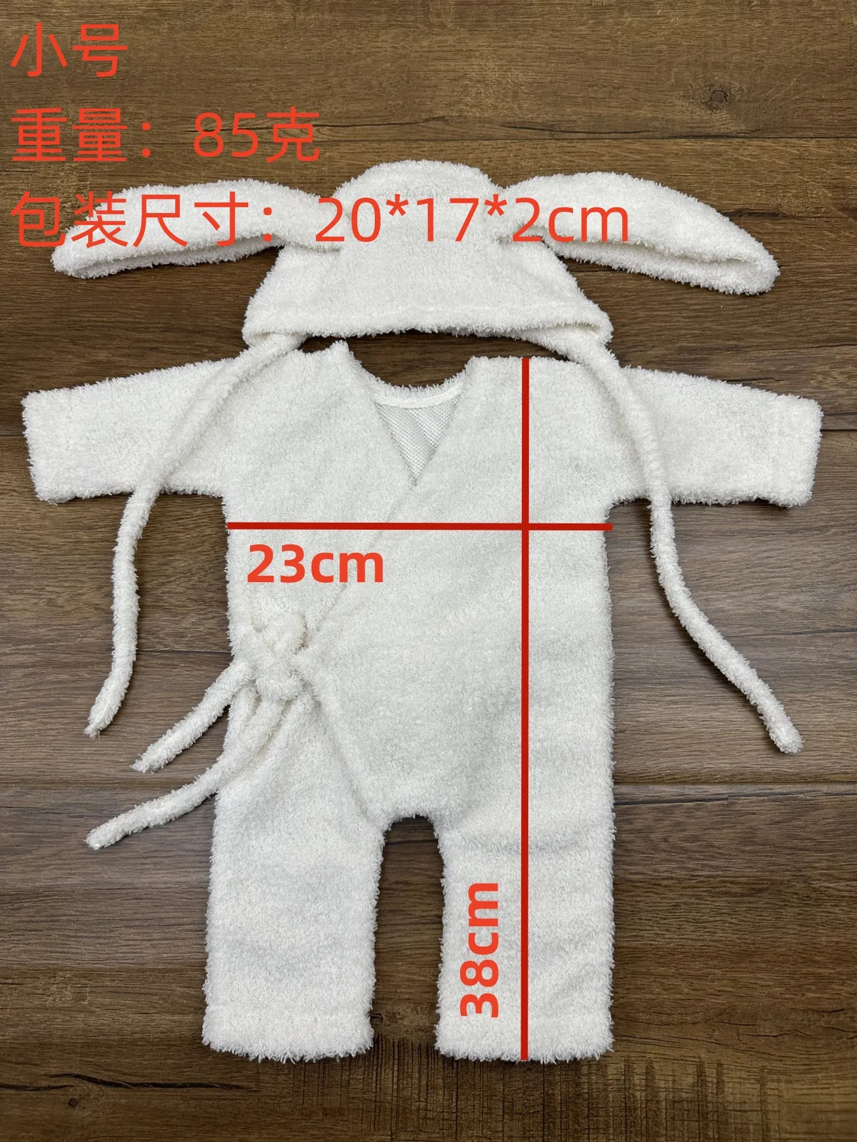 0-12 Months Baby Bunny  Rabbit Outfit Newborn Photography Props  Jumpers Baby Photo Shoot Clothing