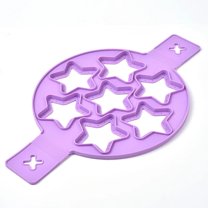 Silicone Egg Pancake Ring Nonstick Pancake Maker Mold Silicone Egg Cooker fried Shaper Omelet Moulds Kitchen Baking Accessories