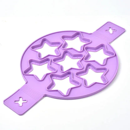 Silicone Egg Pancake Ring Nonstick Pancake Maker Mold Silicone Egg Cooker fried Shaper Omelet Moulds Kitchen Baking Accessories