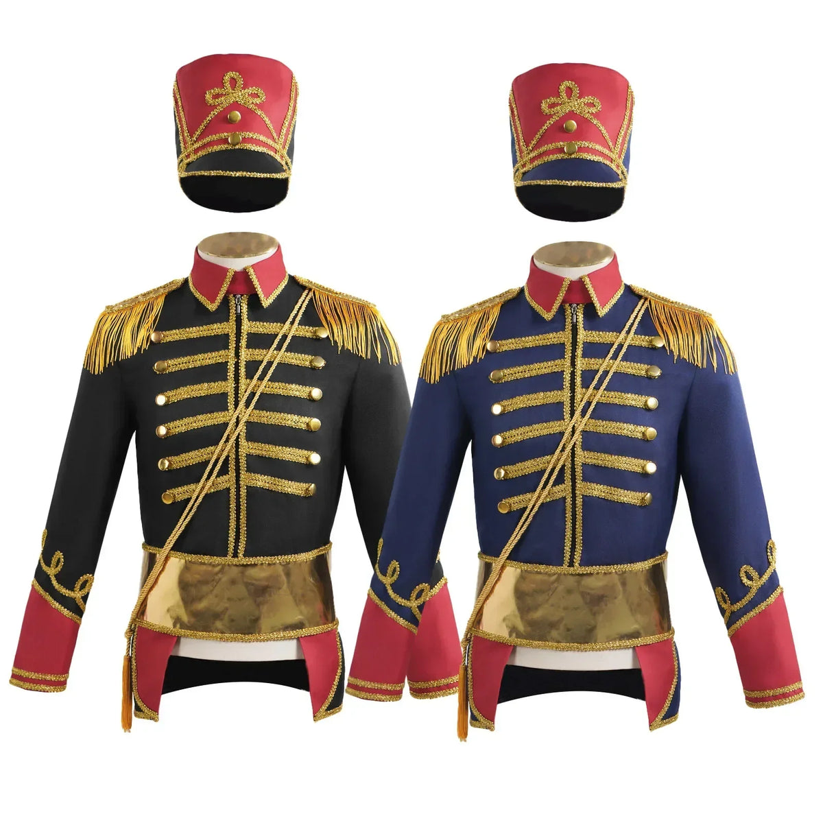 2026 New European Adult Nutcracker Costume Medieval Royal Military Uniform Jacket European Retro Court Tailcoat Halloween Jacket