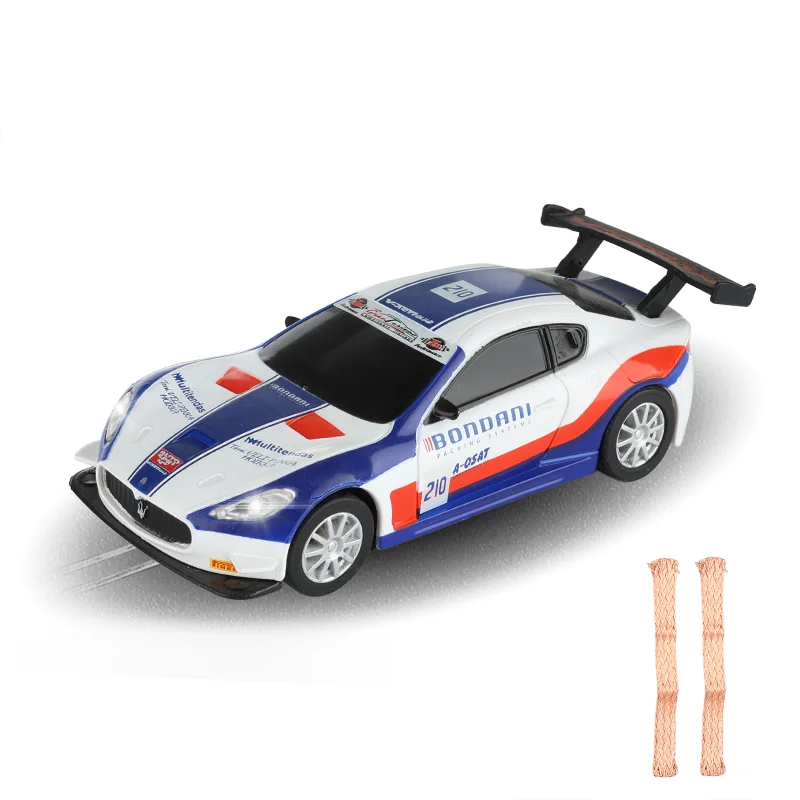 Slot Car 1 43 Scale GranTurismo MC GT4 Continental GT Polestar Police Car For Analog Carrera GoEvolution Most  1:43 Tracks