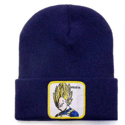 Anime Cartoon Dragon Ball Women Men Knitted Warm Winter Hats For Women Men Solid Hip-hop Casual Cuffed Beanies Bonnet
