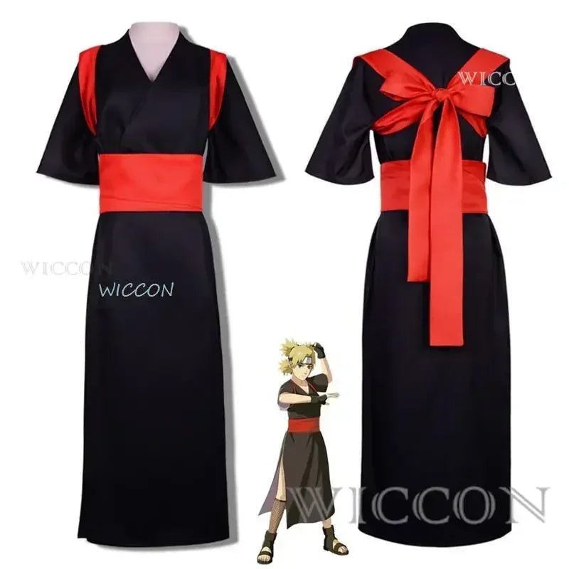 2025 Halloween Nara Temari Anime Cosplay Kostuum Halloween carnaval Kostuum Halloween carnaval fête habiller vêtements Kostuums
