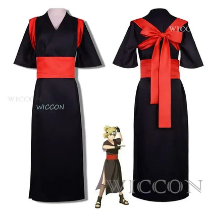 2025 Halloween Nara Temari Anime Cosplay Kostuum Halloween carnaval Kostuum Halloween carnaval fête habiller vêtements Kostuums