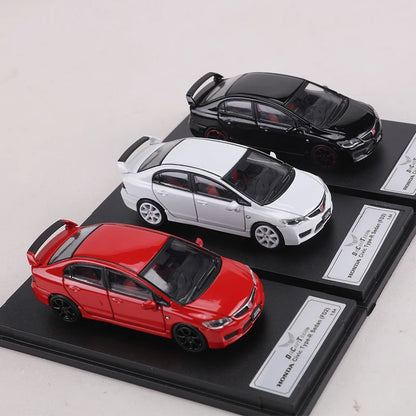 DCT 1:64 Honda Civic Type-R Sedan FD2 Alloy Model Car