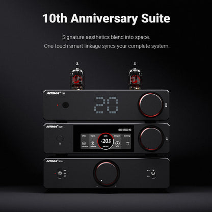 AIYIMA D20 Dual-Chip DAC ES9039Q2M & AK4493S Bluetooth 5.1 ARC USB Coaxial Dual Optical XU316 Fully Balanced HiFi Audio Decoder