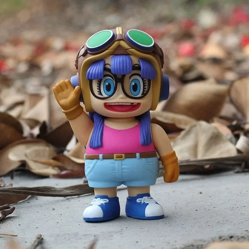 Dr. Slump Anime Figure Arale New Year Birthday Gift Toys Collectible Animation Cartoon Pvc Material Model Toys Decoration