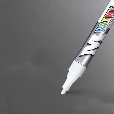 Tire Touch Up Paint Pen Quick Drying Marker Car Tyre Lettering Graffiti Pen For Auto Motorcycle Rubber Wheel Maintenance