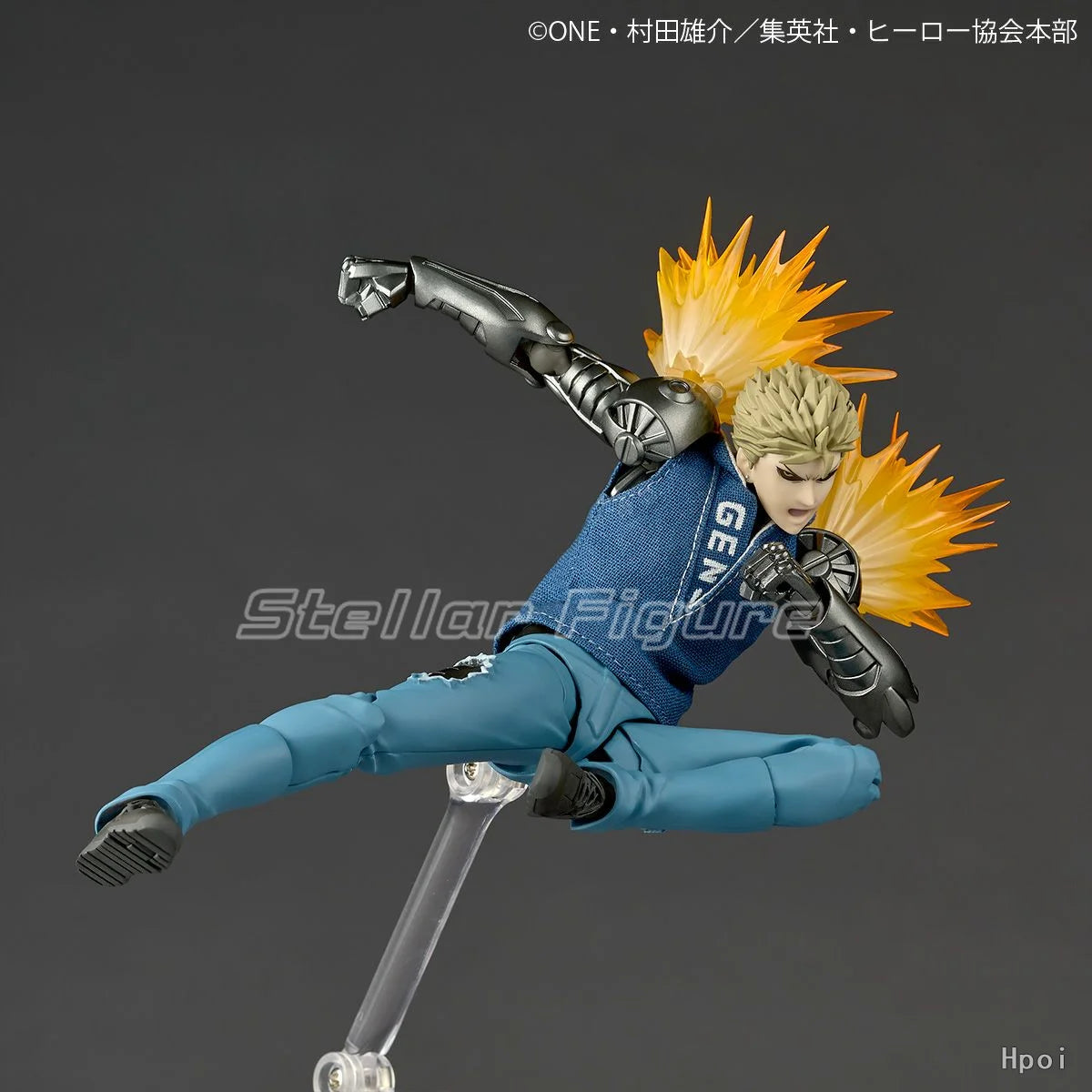 【SF】In Stock KAIYODO Revoltech One Punch Man Genos Figures Model Anime Collection