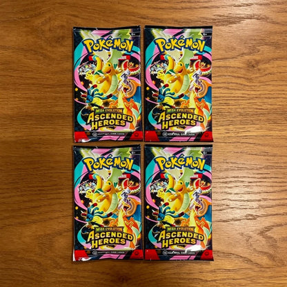 USA English Pokémon Card MEGA EVOLUTION Ascended Heroes Phantasmal Flames English Booster Battle Card Trading Game Card Gift Toy