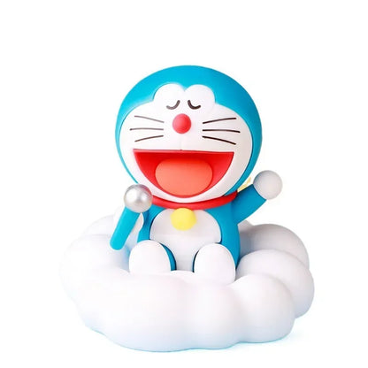 Doraemon Night Tour Starry Sky Series Anime Figure Model Toys Car Ornament Cartoon Desktop Decor Kawaii Doll Birthday Gift