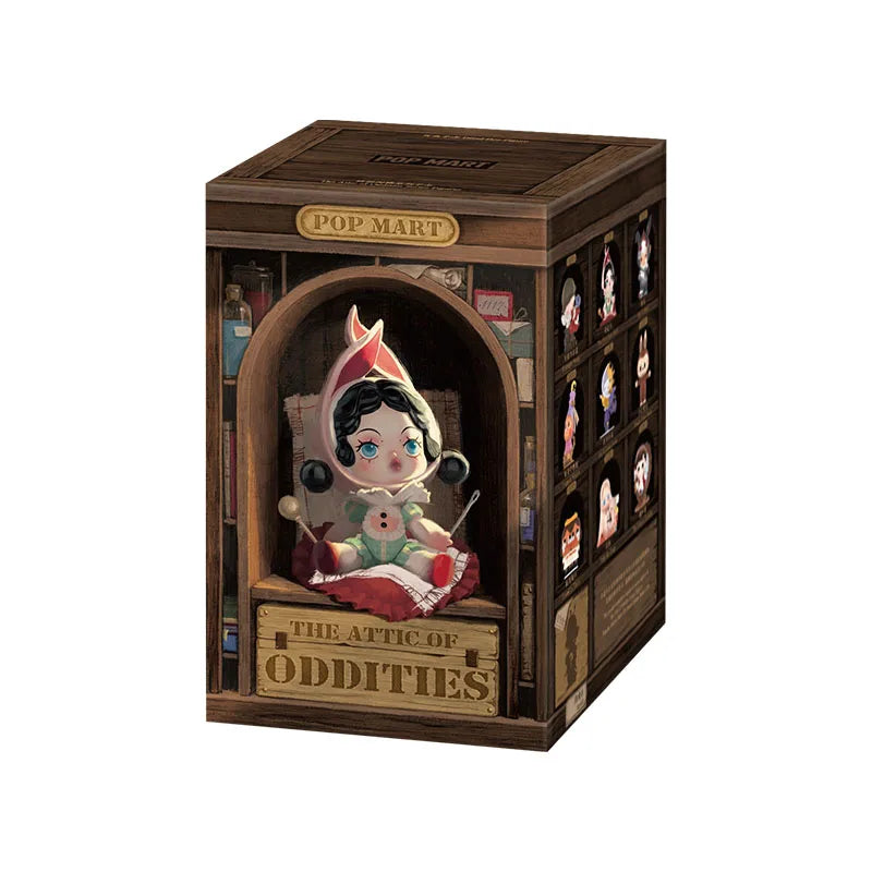 POP MART THE ATTIC OF ODDITIES Series Mystery Box Genuine Blind Box Guess Toys Bag Ornament Figurines Home Decor Desktop Doll