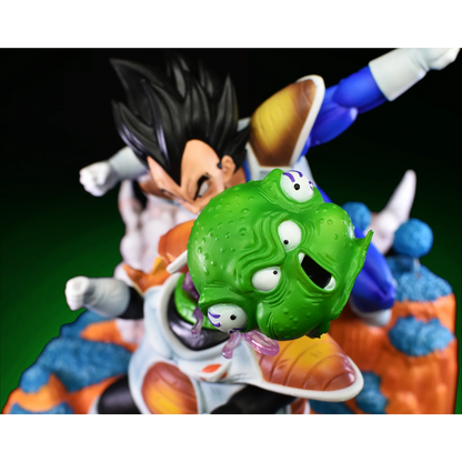 21cm/8.26in Anime Dragon Ball Z Figure Vegeta VS Guldo Action Figure Ginyu Force Statue Collectible Model Toys Gift