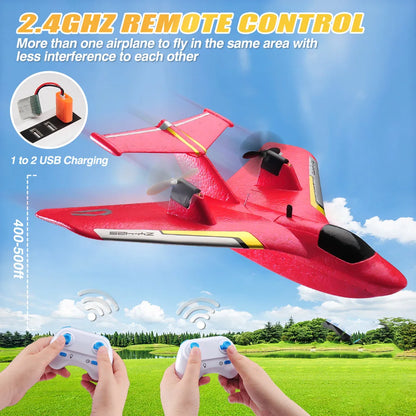 ZY425 RC Plane 2CH Water Air Remote Control Aircraft EPP Foam RC Glider Airplane Boys Toys for Children