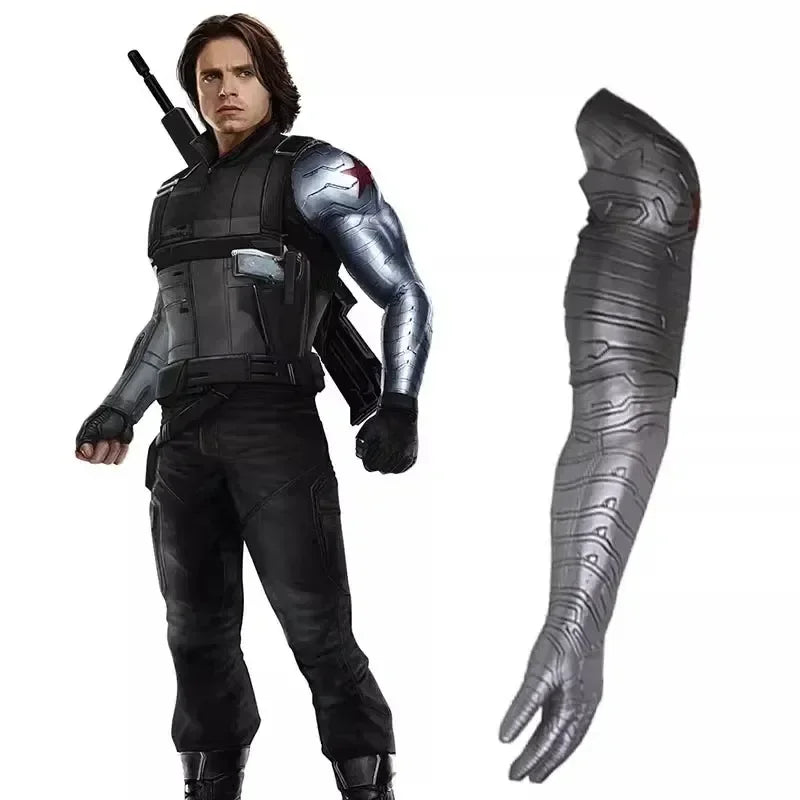 Winter Warrior Armor Role Playing Mechanical Gloves Cool Movie Prop Replicas Figure Can Wearsurprise Holiday Gifts For Friend
