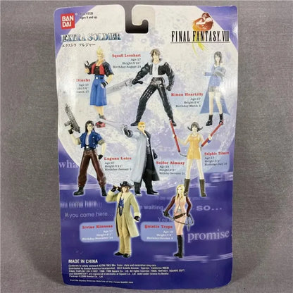 BANDAI Final FantasyVIII Rinoa Heartilly Collection Ornament GACHA Action Figures Model Kids Toy