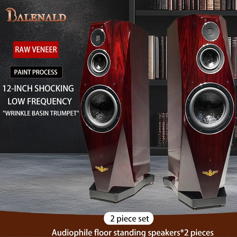Balenald Home Theater Diamond No. 8 Super Fever-Grade HiFi High-Fidelity High-End Speaker Audio Floor Box