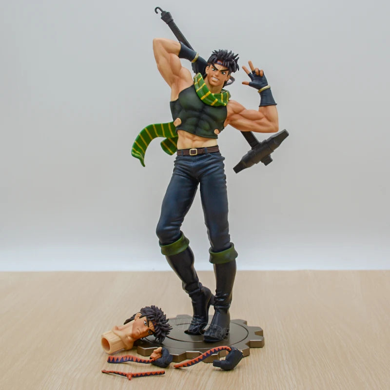 30cm JoJo's Bizarre Adventure Joseph Joestar Anime Figure Jojo no Kimyou na Bouken Jotaro Kujo Action Figure Model Doll Toy Gift
