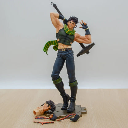 30cm JoJo's Bizarre Adventure Joseph Joestar Anime Figure Jojo no Kimyou na Bouken Jotaro Kujo Action Figure Model Doll Toy Gift