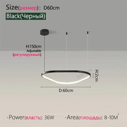 Modern Designer Chandelier Hanging Lamp Pendant Lamps for Ceiling Modern Home Decor Ornaments Interior Lighting Pendant Lamp