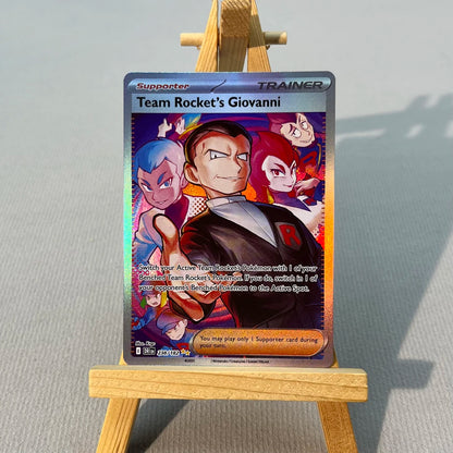 DRI PTCG4-001 Tcg proxy PKM Cards Misty's Psyduck Cynthia's Garchomp Rare Collection Battle Toys Gifts for Hobbies home play