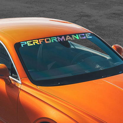 Car Front Windshield Sticker Graphics Performance Windscreen Decor Decal Vinyl DIY Wraps Decoration Auto Para Tuning Accessories