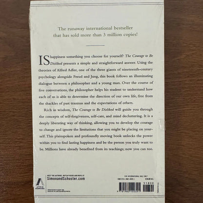 The Courage to Be Disliked Book By Ichiro Kishimi Fumitake Koga Self Help Book