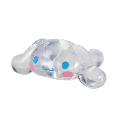 Genuine Sanrio Hello Kitty My Melody Kuromi Cinnamoroll Anime Figures Cartoon Ring Model Toy Collection Decoration Gifts