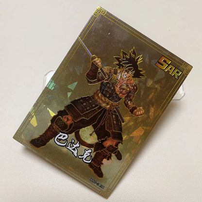 Anime Dragon Ball XR SAR SGK DSP HCR JR Cards Son Goku Piccolo Broli Burdock Android 18 Bulma Tien Shinhan Collectible Cards