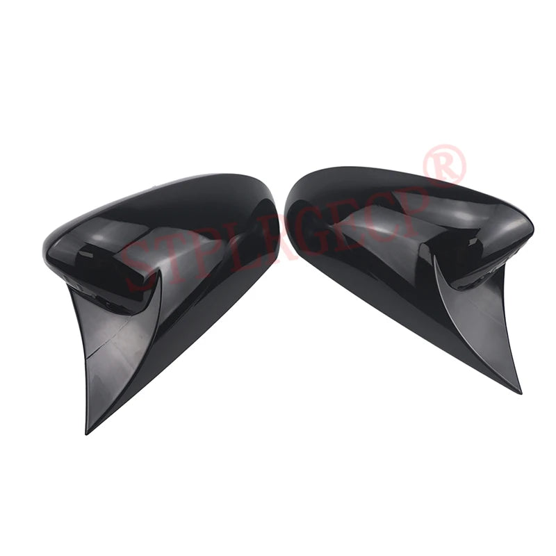 ABS 2x Mirror Cover Car Side Rearview Mirror Cap Cover Shell Sticker Black for Toyota GR Yaris RZ RC XP210 2020-2025 2026