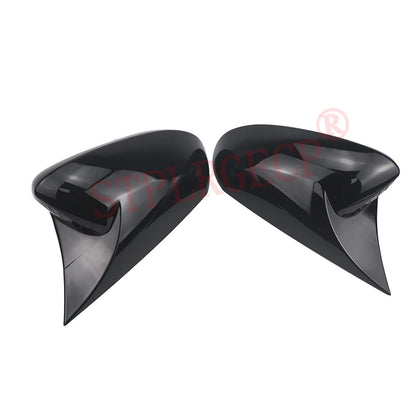 ABS 2x Mirror Cover Car Side Rearview Mirror Cap Cover Shell Sticker Black for Toyota GR Yaris RZ RC XP210 2020-2025 2026