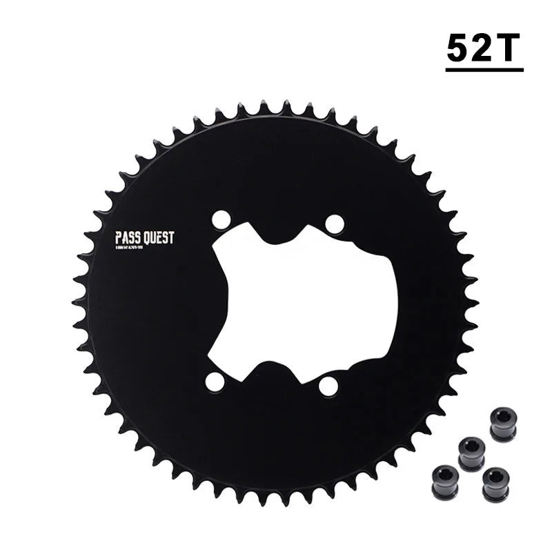 PASS QUEST 110 bcd chainring for Shimano ULTEGRA r8000 R8100 Narrow Wide road bike plate single dishe 54T 50 34T 52 36 53 39